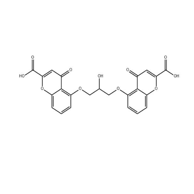 Cromoglicic acid (16110-51-3) C23H16O11.