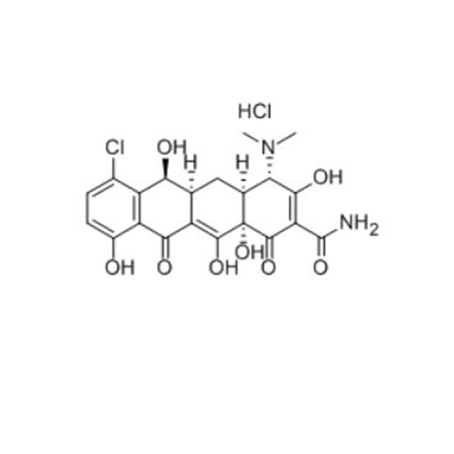 Demeclocycline Hydrochloride (64-73-3) C21H21CLN2O8.CLH.