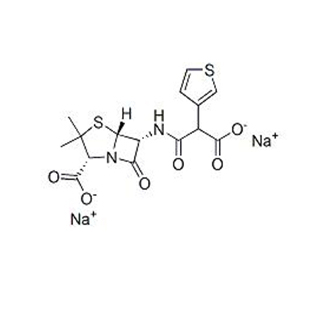 Ticarcillin Disodium 염 (4697-14-7) C15H14N2NA2O6S22.