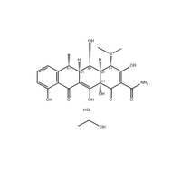 Doxycycline hyclate (24390-14-5) C22H26N2O9.